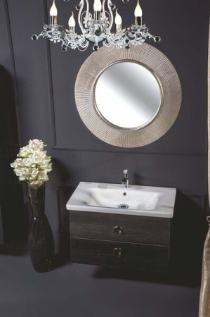 Зеркало Boheme NeoArt 528-SL Shine 82 см, серебро