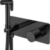 Гигиенический душ Boheme Stick 127-BB.2, С ВНУТРЕННЕЙ ЧАСТЬЮ, цвет Black touch black