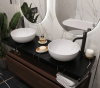 Столешница прямая FLAT NERO MARQUINA 1410*460*70 869-140-NM