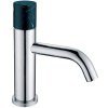 Смеситель для раковины Boheme Stick 121-CR-MR-B, Chrome Mramor Black