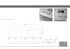 Столешница моноблок FLAT 140*46см на 2 чаши 859-140-2 белый