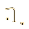 Смеситель для раковины Boheme Stick DIAMOND на 3 отв. 152-G.1 золото