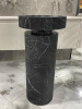 Пьедестал для раковины рифленый Corian 300*720 Nero Marquina 801-Base-Rib-NM