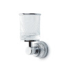 Стакан для зубных щеток Boheme Aura 10244-CR, хром